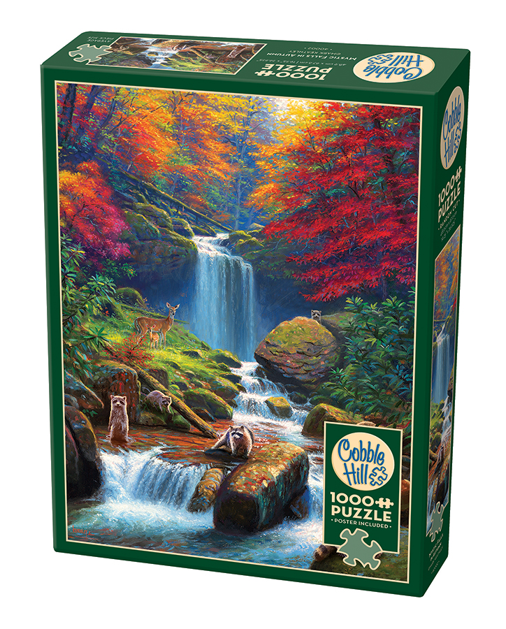 Puzzle Chutes Mystiques en Automne Cobble Hill 40002 1000 pièces