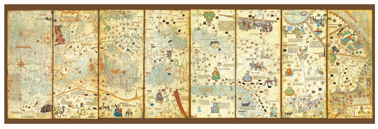 Puzzle Cresques Abraham Carte Du Monde De Educa