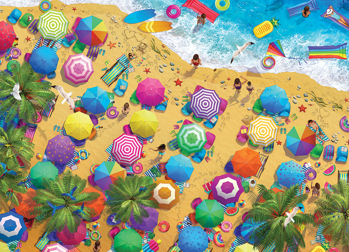 Puzzle Plaisir Estival La Plage Eurographics Pi Ces