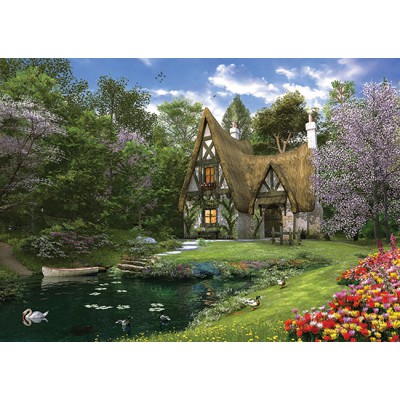 Puzzle Spring Lake Cottage Perre Anatolian 4900 3000 pièces Puzzles