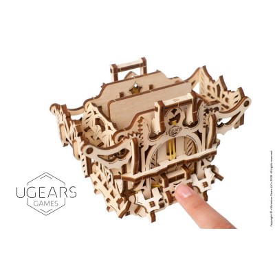 Puzzle 3D en Bois - Deck Box Ugears-12091 64 pièces Puzzles - Déco et Objets
