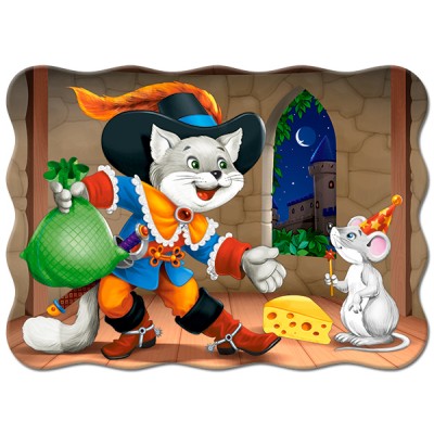 Puzzle Le Chat Botte Castorland 03730 30 Pieces Puzzles Contes Et Legendes