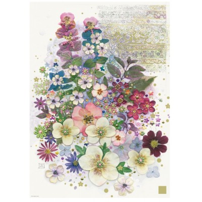 Puzzle Le language des Fleurs Eurographics-6000-0579 1000 pièces Puzzles -  Forêts, Fleurs et Jardins