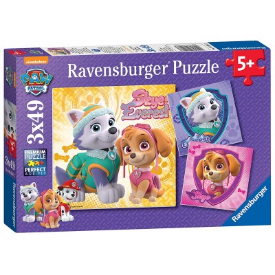 3 Puzzles - Pat' Patrouille Ravensburger-09239 49 pièces Puzzles
