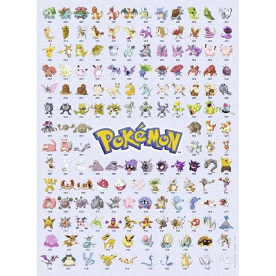 Puzzle Pokémon Ravensburger-14781 500 pièces Puzzles - Animaux en BD et  dessins