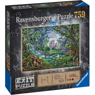 Puzzle Phosphorescent - Star Line : Belles licornes Ravensburger