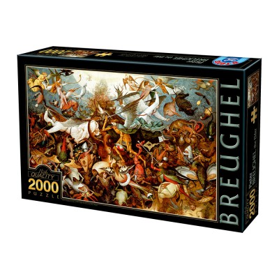 Puzzle Pieter Bruegel the Elder - La chute des anges rebelles - puzzle  adulte 2000 pièces