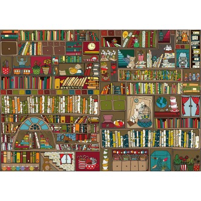 Puzzle Bibliothèque, 1 000 pieces