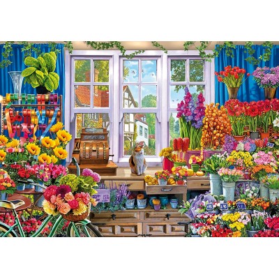 Wentworth-831208 Puzzle en Bois - Flower Shop