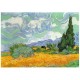 Puzzle en Bois - Van Gogh - Wheat Field with Cypresses
