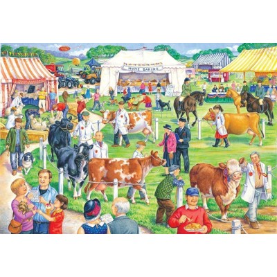Puzzle The-House-of-Puzzles-2735 Pièces XXL - County Show