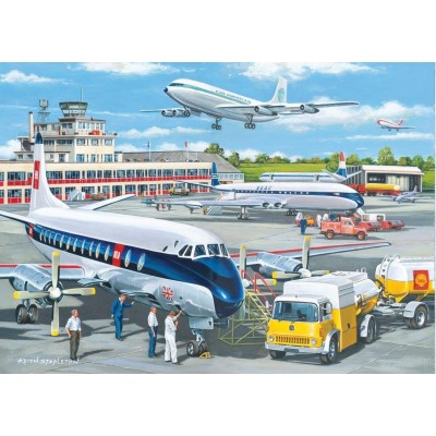 Puzzle The-House-of-Puzzles-3138 Pièces XXL - Up & Away