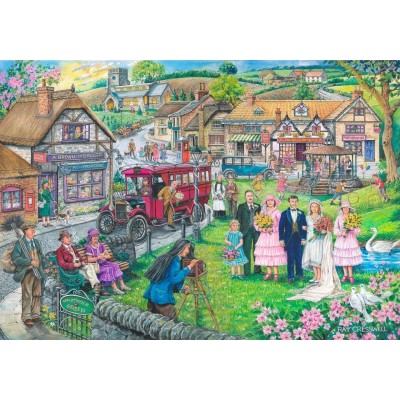 Puzzle The-House-of-Puzzles-4074 Twenties Green
