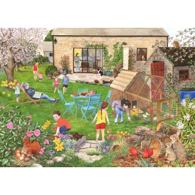 Puzzle The-House-of-Puzzles-4401 Chasse aux Oeufs