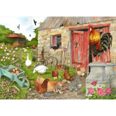 Puzzle The-House-of-Puzzles-4555 Pièces XXL - Ruling The Roost