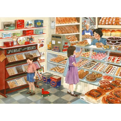 Puzzle The-House-of-Puzzles-4586 Pièces XXL - Tuppenny Treats