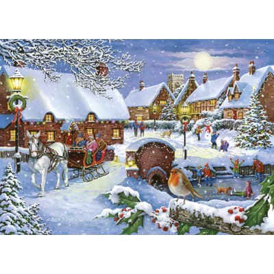 Puzzle The-House-of-Puzzles-4708 Sleigh Ride