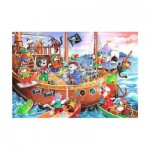 Puzzle   Pièces XXL - Pirates Ahoy