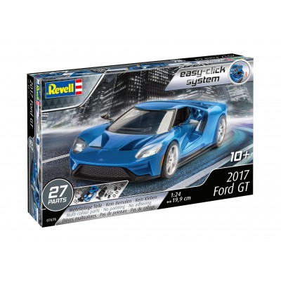Revell-07678 Maquette - Puzzle 3D Easy Click System - 2017 Ford GT
