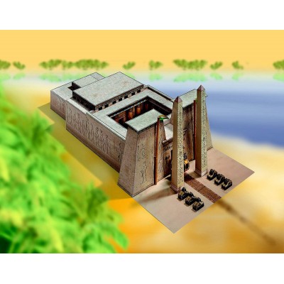 Puzzle Schreiber-Bogen-711 Maquette en Carton : Temple Egyptien
