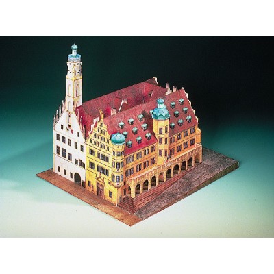 Puzzle Schreiber-Bogen-72432 Maquette en Carton : Hôtel de Ville de Rothenbourg