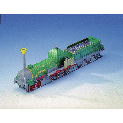 Puzzle Schreiber-Bogen-72480 Steam Locomotive Dragon