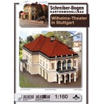 Puzzle   Maquette en Carton : Théâtre Wilhelma Stuttgart