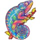 Caméléon Irisé - Taille S
