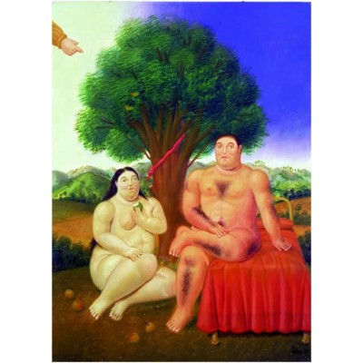 Puzzle Ricordi-51750 Botero - Adam and Eve