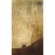 Francisco De Goya - The Dog from black paintings