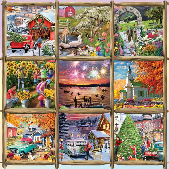Puzzle   Seasonal Nine Square