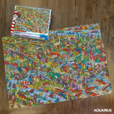 Puzzle Aquarius-Puzzle-65331 Où est Charlie - Dinosaures
