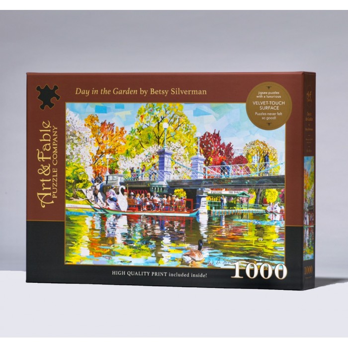 Puzzle  Art-and-Fable-23420 Journée au Jardin