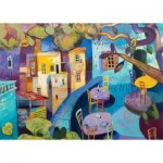 Puzzle  Art-and-Fable-23457 Crépuscule en Ombrie