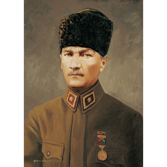 Puzzle  Art-Puzzle-4158 Commandant en Chef Ghazi Mustafa Kemal Atatürk