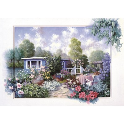 Puzzle Art-Puzzle-4211 Jardin Floral