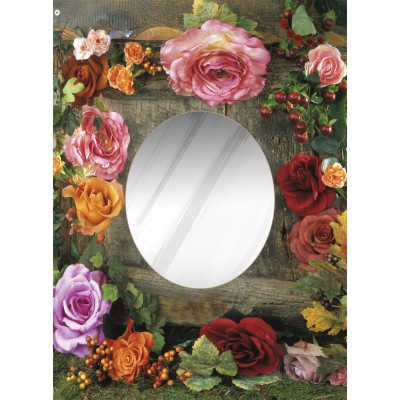 Art-Puzzle-4263 Puzzle Miroir - Rose Beauty