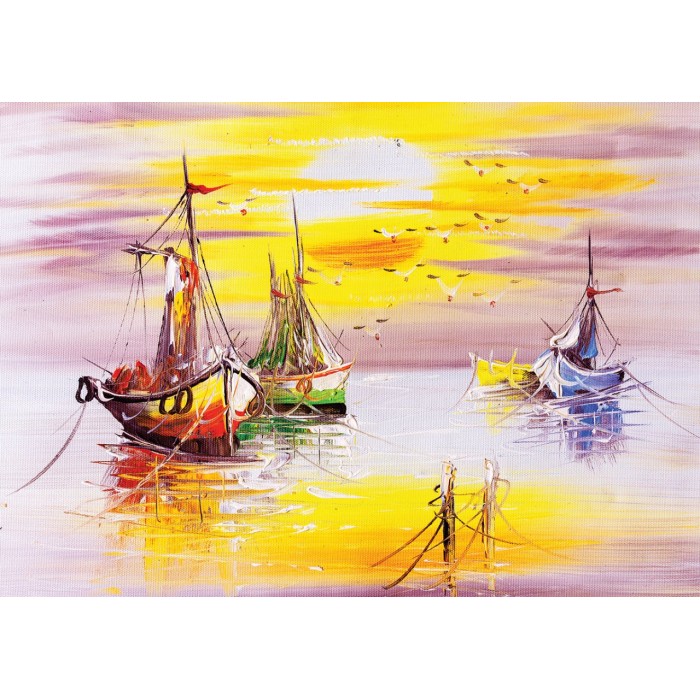 Puzzle  Art-Puzzle-4578 Soleil du Soir