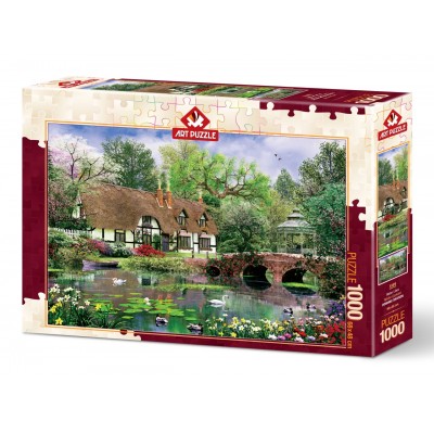 Puzzle Art-Puzzle-5189 Fleurs de Lotus