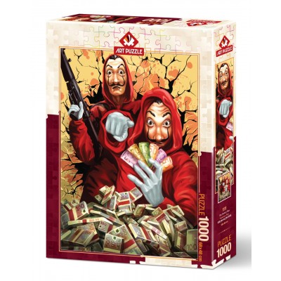 Puzzle Art-Puzzle-5195 Le Plan Parfait - La Casa de Pappel