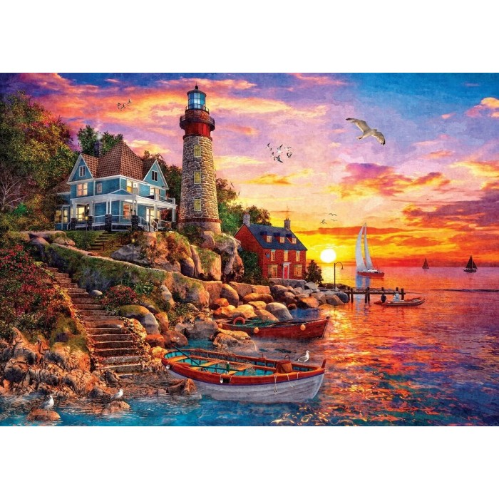 Puzzle  Art-Puzzle-5486 Le Magnifique Coucher de Soleil