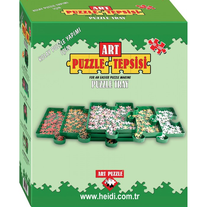 6 Boîtes de Tri pour Puzzles 500 à 2000 Pièces