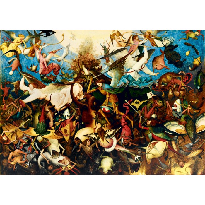 Puzzle  Art-by-Bluebird-60032 Pieter Bruegel the Elder - The Fall of the Rebel Angels, 1562