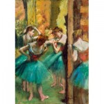 Puzzle  Art-by-Bluebird-60047 Degas - Dancers, Pink and Green, 1890