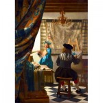 Puzzle  Art-by-Bluebird-60083 Johannes Vermeer - Art of Painting, 1668