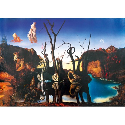 Puzzle Art-by-Bluebird-60105 Salvador Dalí - Swans Reflecting Elephants, 1937