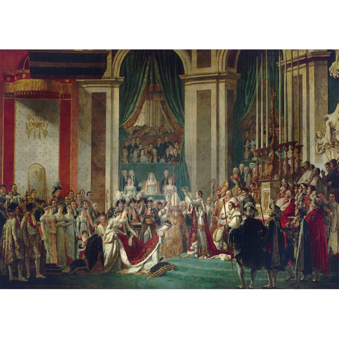 Jacques-Louis David - The Coronation of the Emperor and Empress, 1805-1807