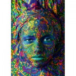 Puzzle  Art-by-Bluebird-F-60287 Face Art - Portrait of woman