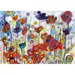 Puzzle  Art-by-Bluebird-F-60311 Sally Rich - Poppies - Paysage