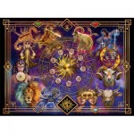 Puzzle  Bluebird-Puzzle-70574-P Zodiac Montage